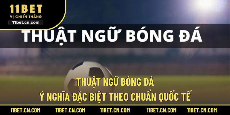 Thuật ngữ bóng đá - Ý nghĩa đặc biệt theo chuẩn quốc tế Thuật ngữ bóng đá